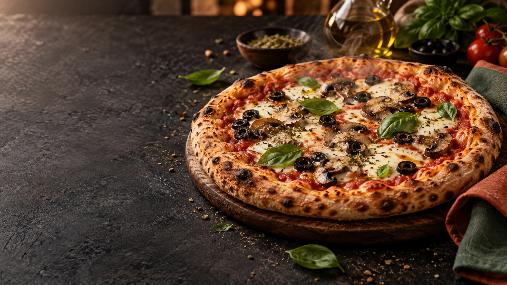 Pizza artisanale La Mamma Bellegardienne