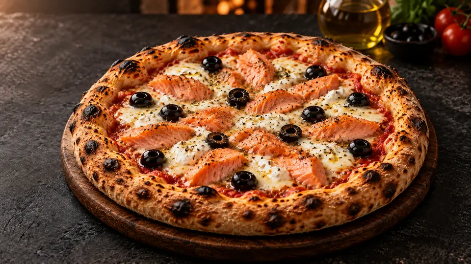 Pizza Saumon