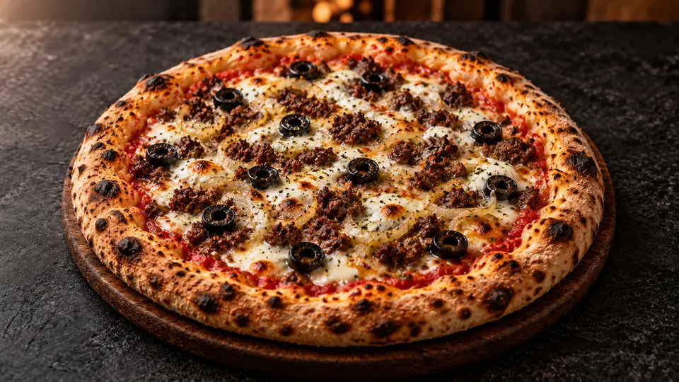 Pizza Viande hachée